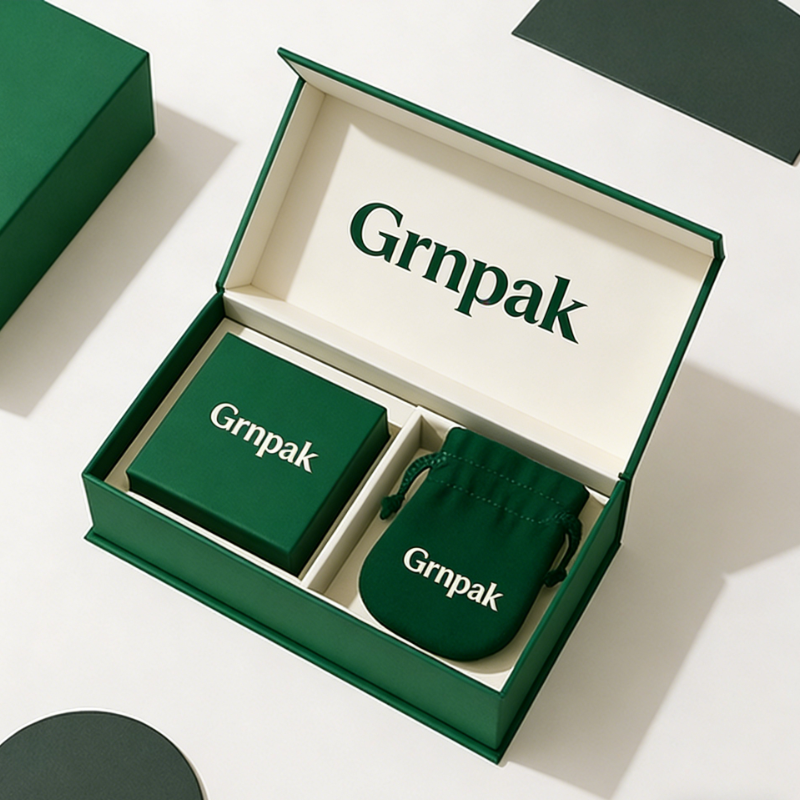 magnetic jewelry box with secure closure